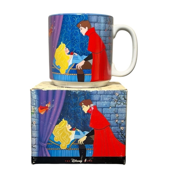New in Box Vintage Collectible Disney Sleeping Beauty Coffee Mug - Picture 1 of 8